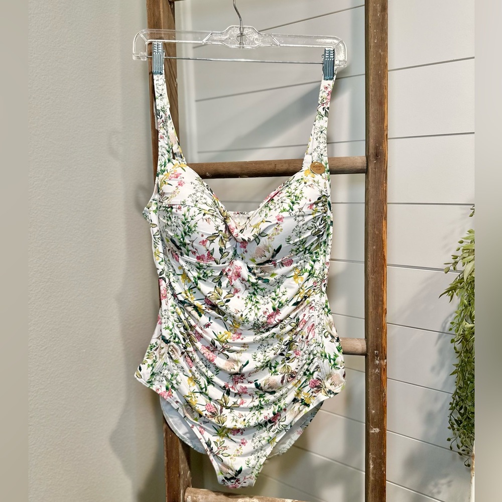 Nip Tuck Floral One Piece